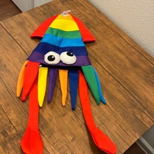 Costume squid hat!